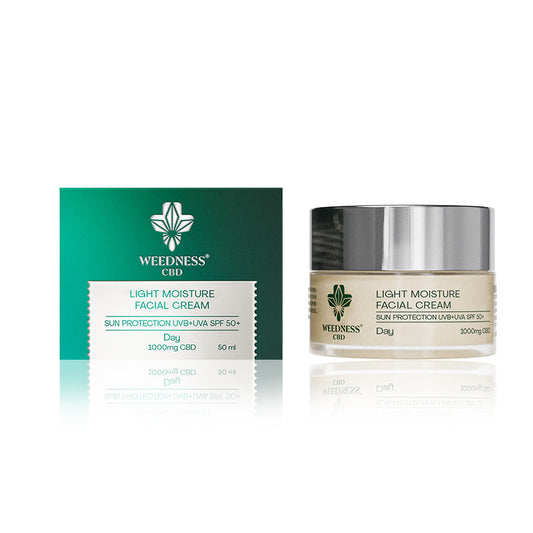 DAY FACE CREAM WITH SPF50 SUN PROTECTION AND 1000MG CBD 50ML